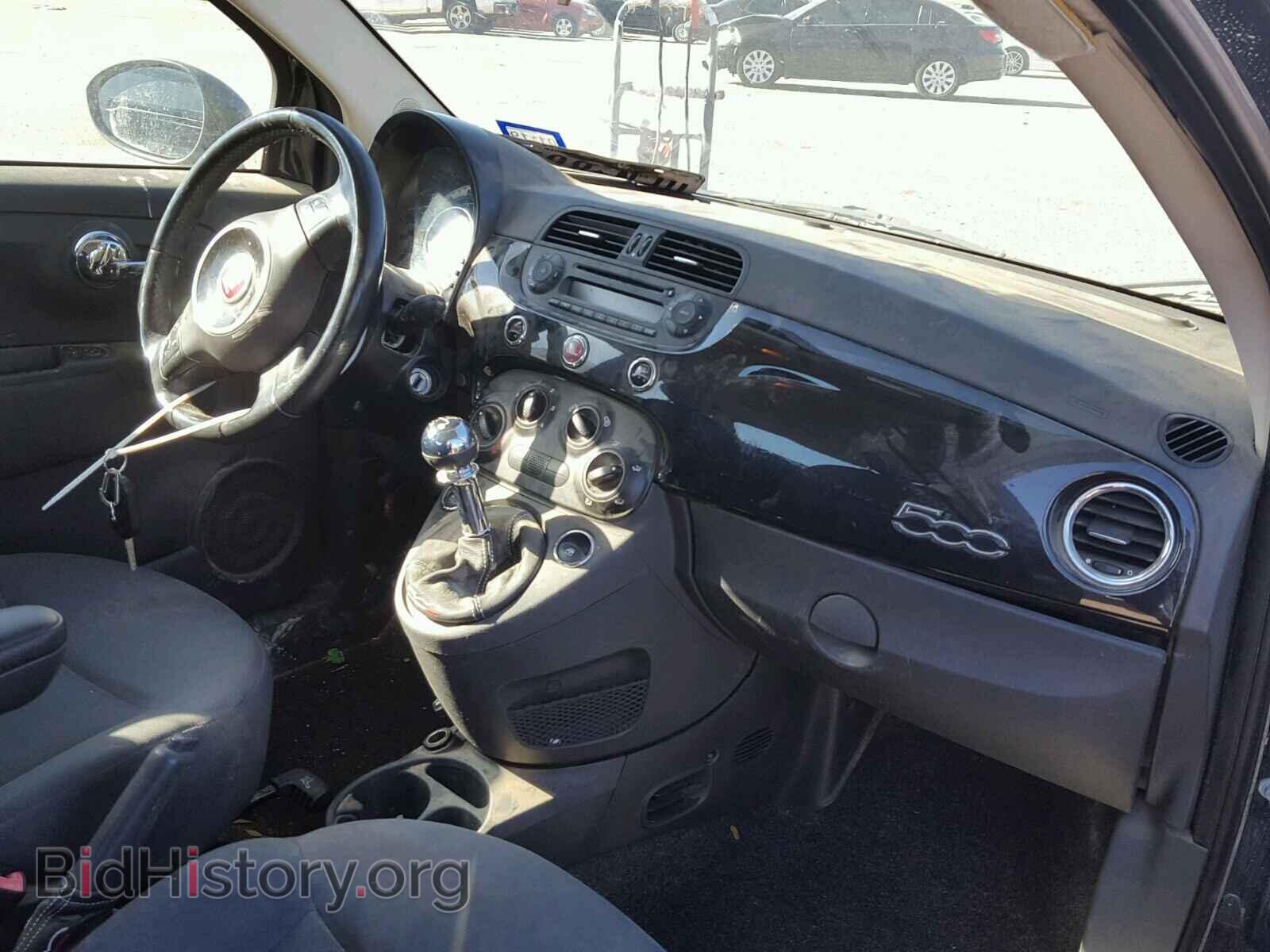 2012 FIAT 500 - VIN: 3C3CFFAR0CT335248 - Фото 9