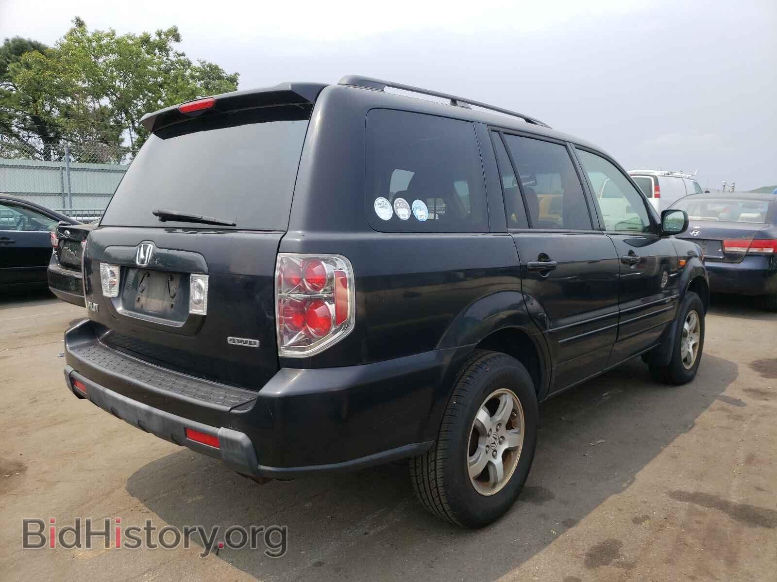 2007 HONDA PILOT - VIN: 5FNYF18417B027024 - Фото 4
