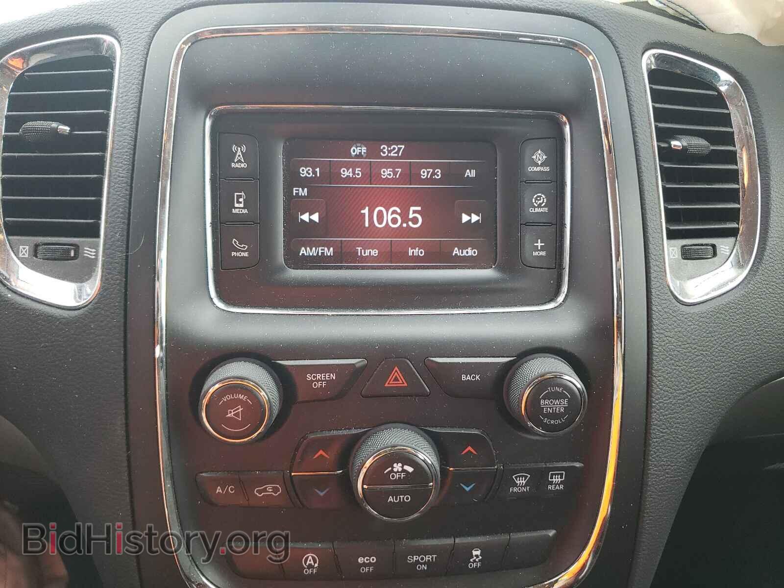 2016 DODGE DURANGO - VIN: 1C4RDJAG1GC484816 - Photo 9
