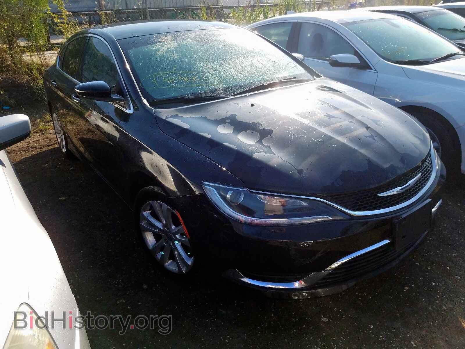 Фотография 1C3CCCAB7GN111684 - CHRYSLER 200 2016