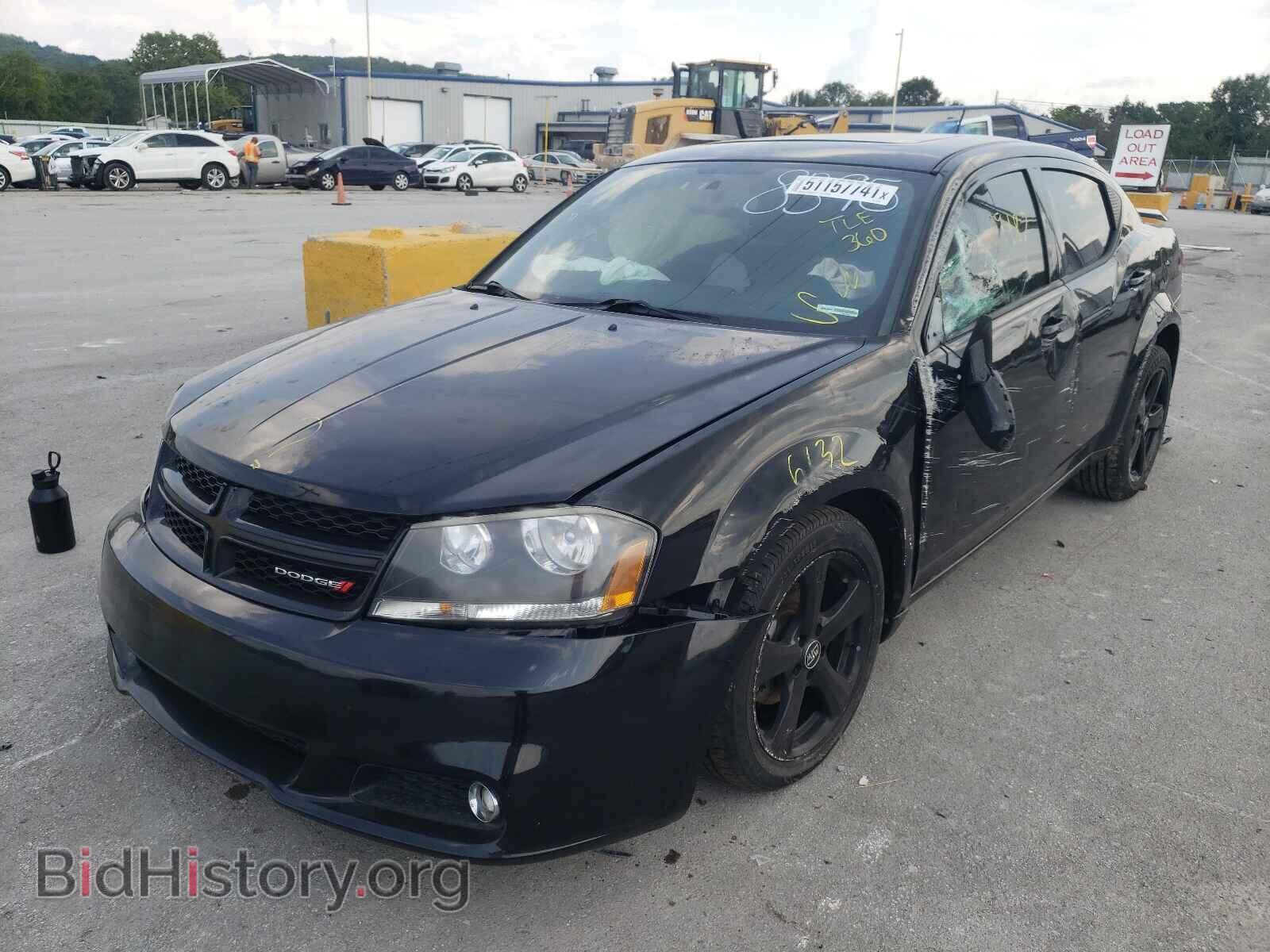 2013 DODGE AVENGER - VIN: 1C3CDZCG7DN508395 - Фото 2