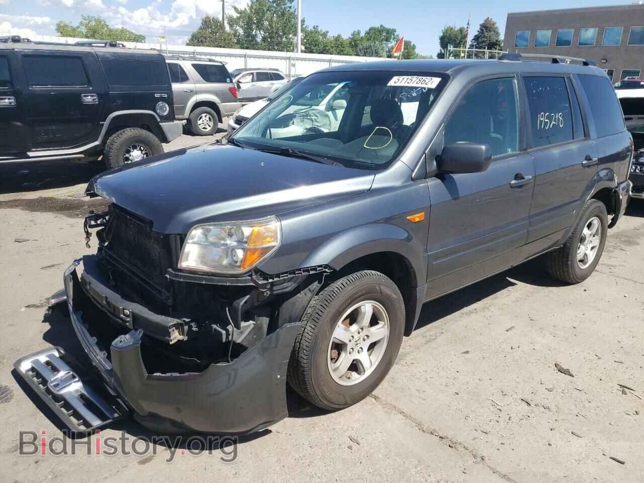 2006 HONDA PILOT - VIN: 2HKYF18406H546971 - Фото 2