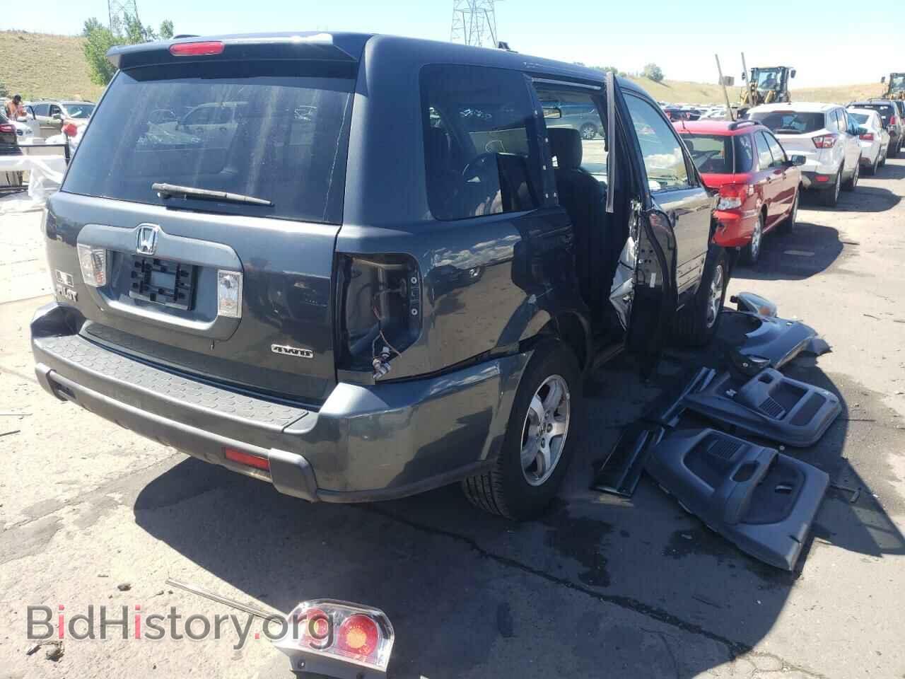 2006 HONDA PILOT - VIN: 2HKYF18406H546971 - Фото 4