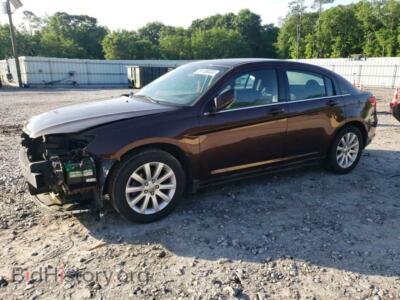 2013 Chrysler 200 Touring, brown — VIN 1C3CCBBB3DN672954, Copart