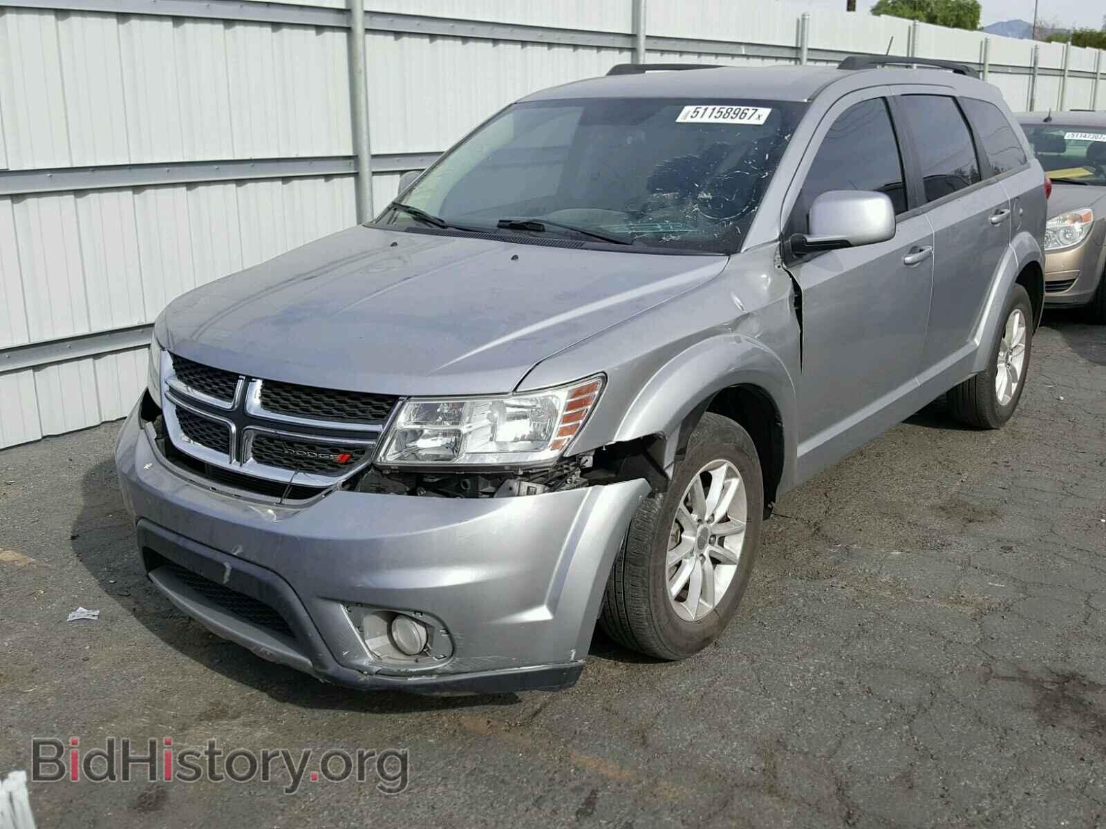 2015 DODGE JOURNEY - VIN: 3C4PDCBGXFT701753 - Фото 2