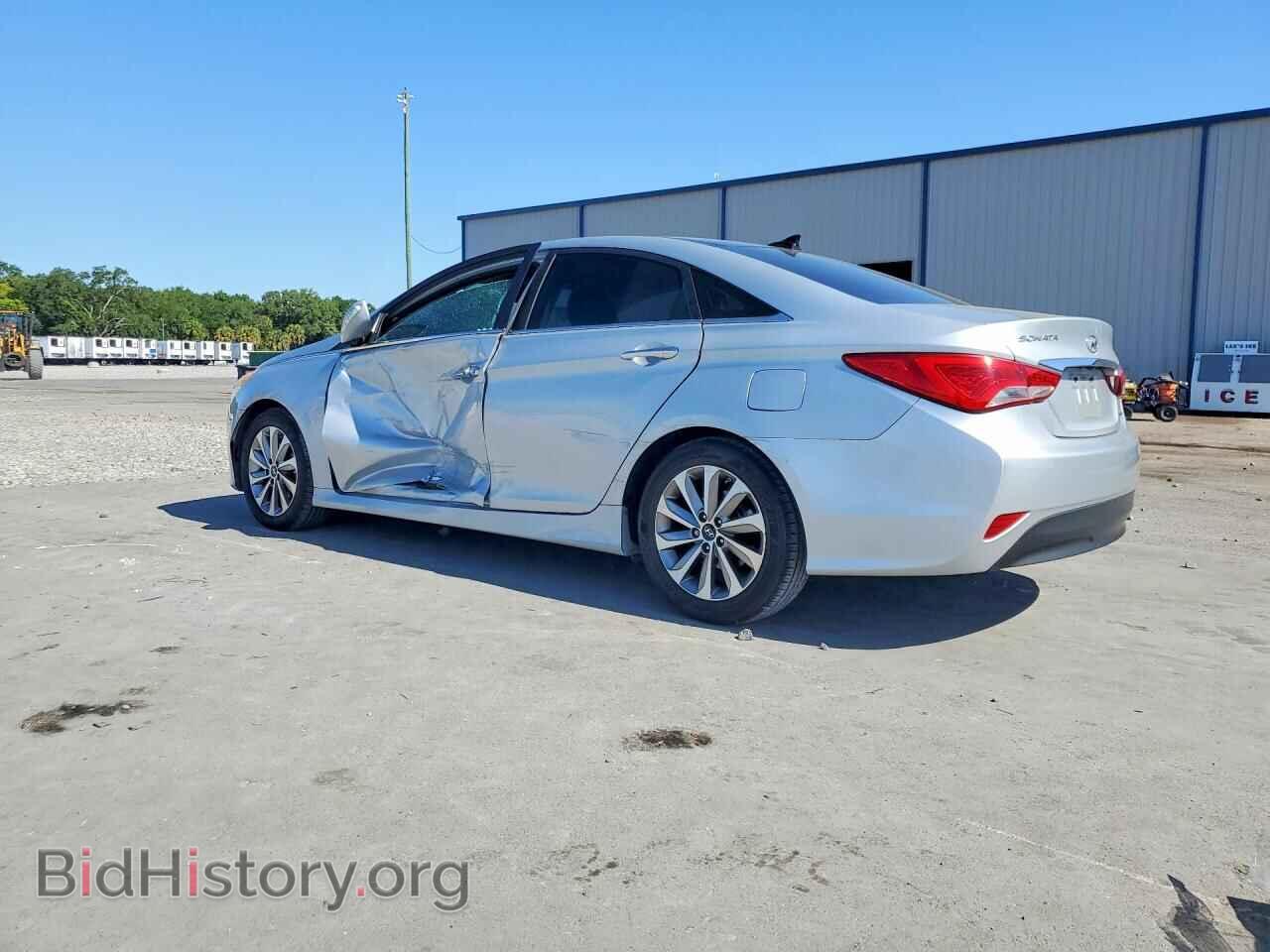 2014 HYUNDAI SONATA - VIN: 5NPEC4AC1EH887177 - Фото 2