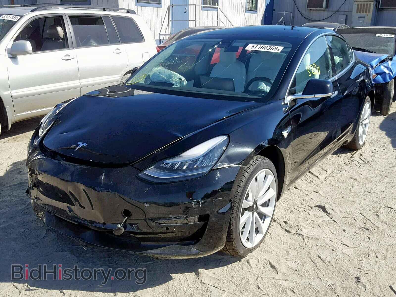 2019 TESLA MODEL 3 - VIN: 5YJ3E1EA2KF312587 - Фото 2