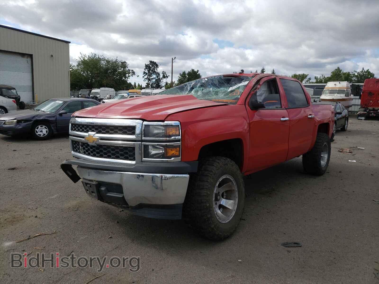 2014 CHEVROLET SILVERADO - VIN: 3GCPCPEC2EG186841 - Фото 2