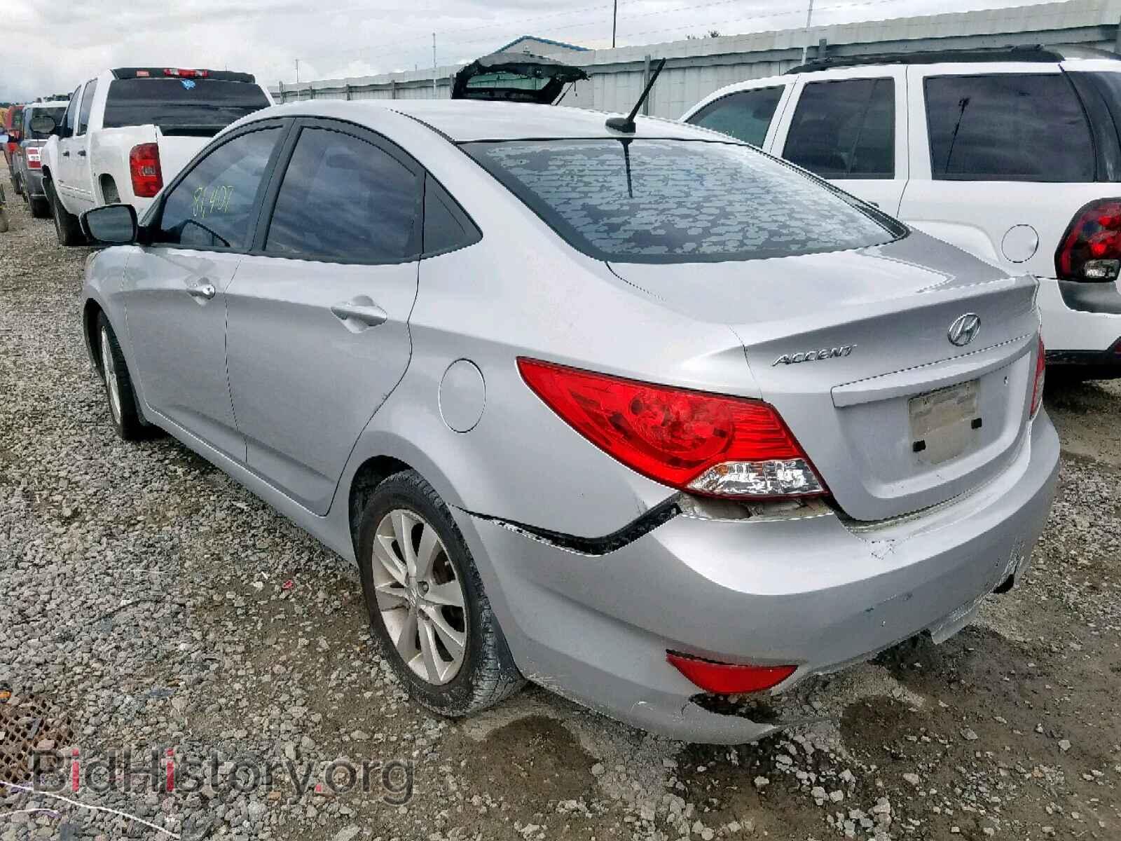 2013 HYUNDAI ACCENT - VIN: KMHCU4AEXDU354010 - Фото 3