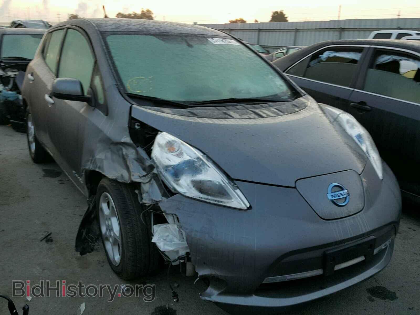 Photo 1N4AZ0CP2EC337655 - NISSAN LEAF 2014
