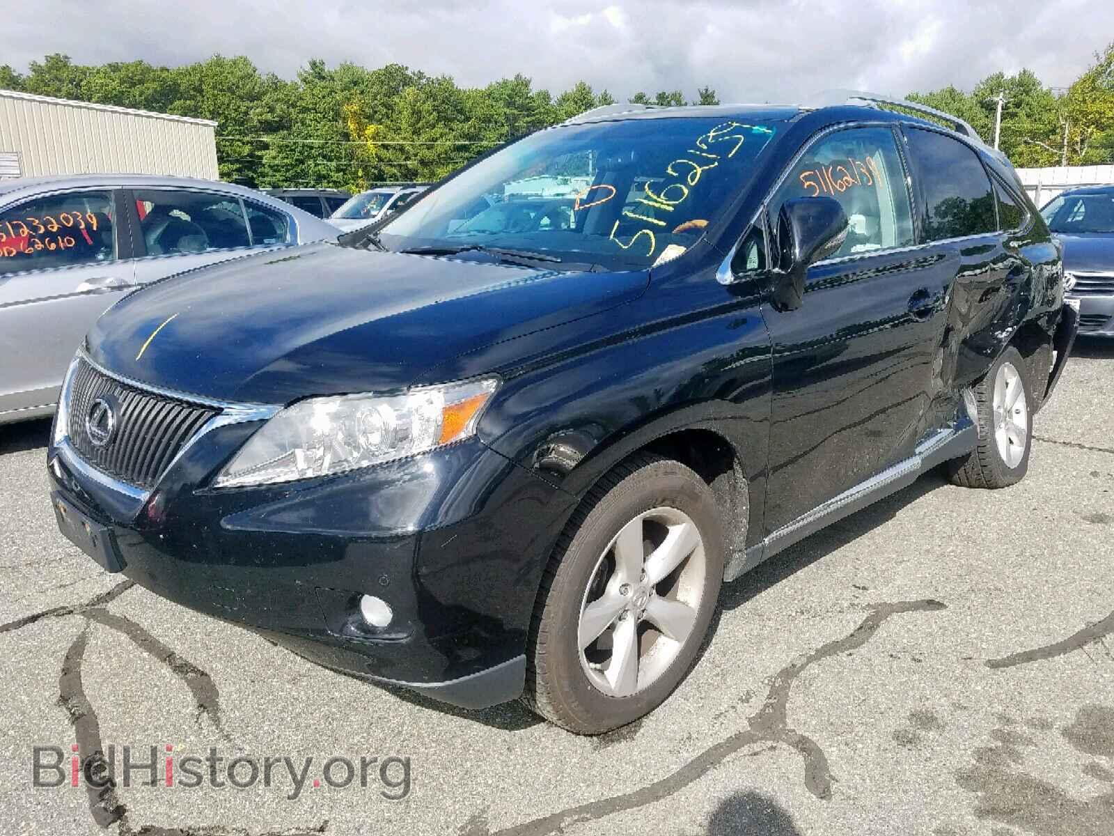 2011 LEXUS RX 350 - VIN: 2T2BK1BA8BC113777 - Фото 2