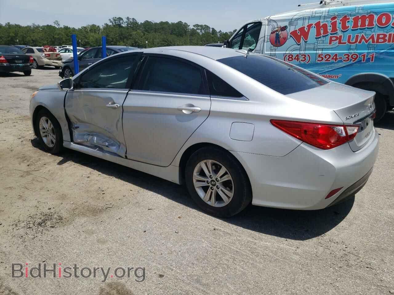 2014 HYUNDAI SONATA - VIN: 5NPEB4AC5EH876413 - Фото 2