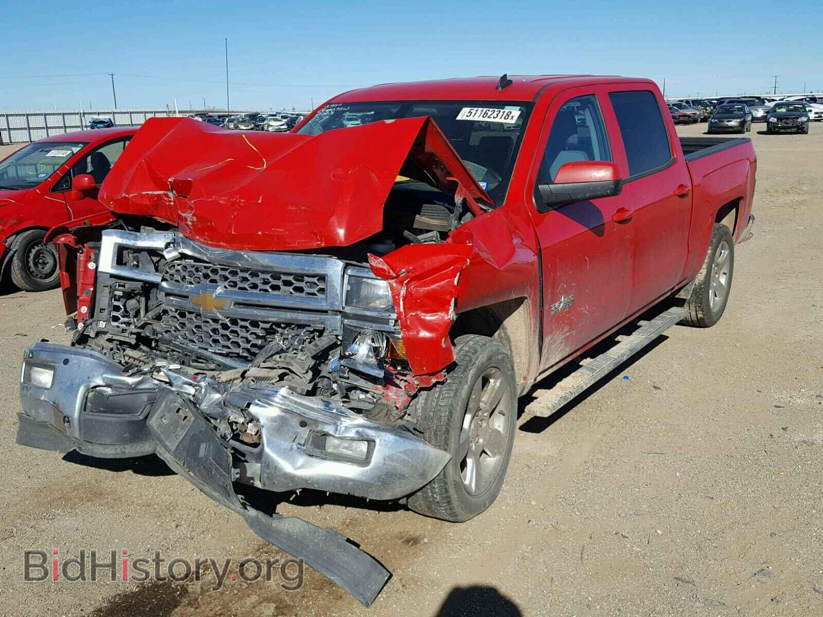 2014 CHEVROLET SILVERADO - VIN: 3GCPCREC5EG445169 - Фото 2