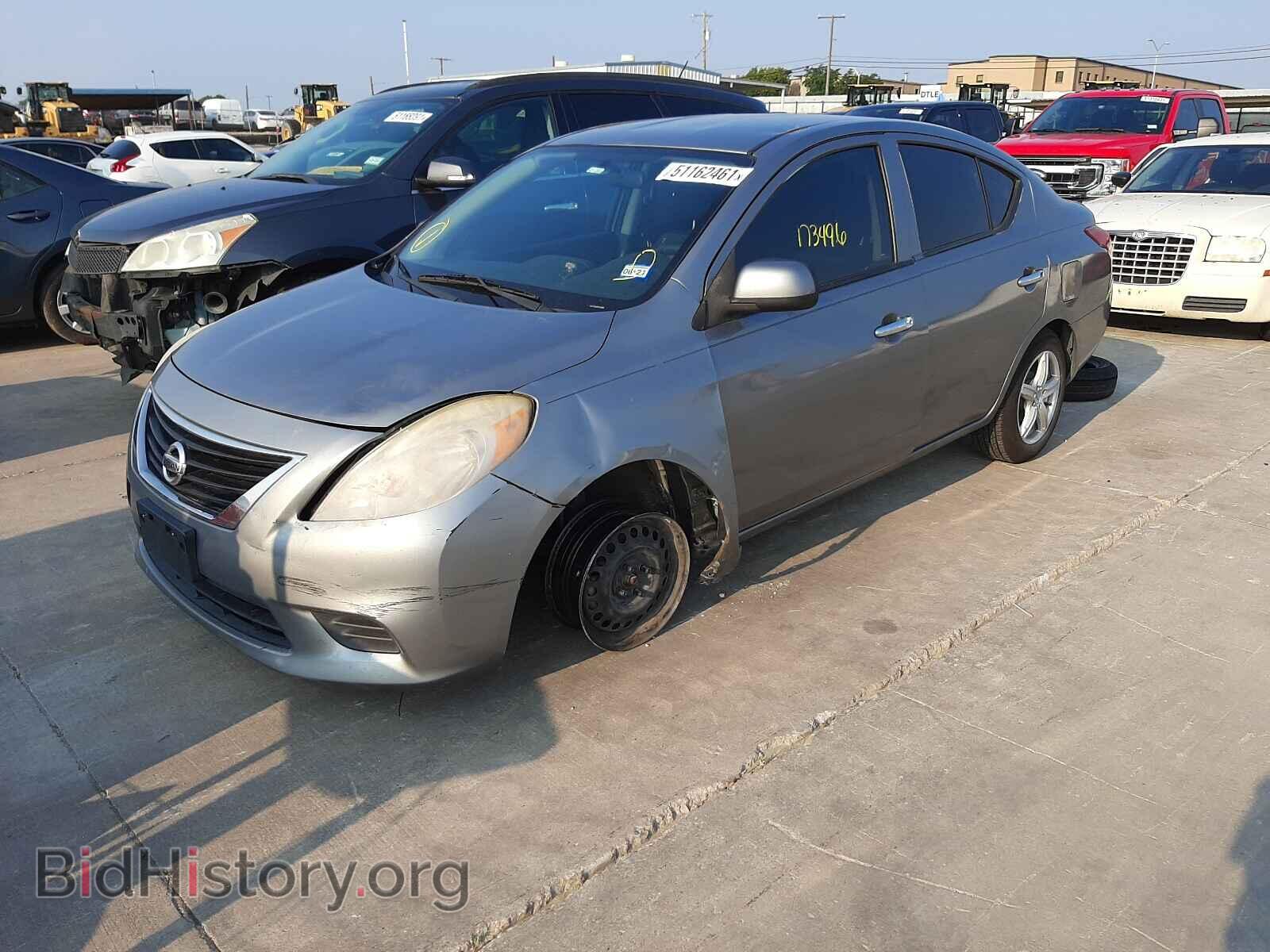 2012 NISSAN VERSA - VIN: 3N1CN7AP9CL808537 - Фото 2