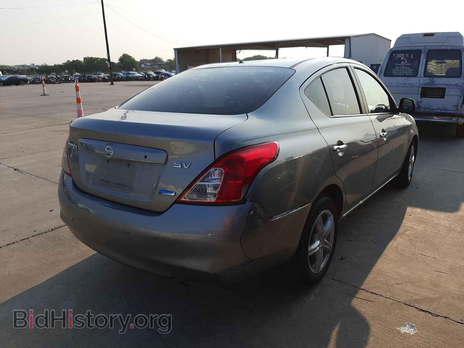 2012 NISSAN VERSA - VIN: 3N1CN7AP9CL808537 - Фото 4