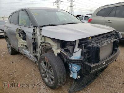 2021 Kia SELTOS Seltos LX, серый — VIN KNDEPCAA1M7046234, Copart