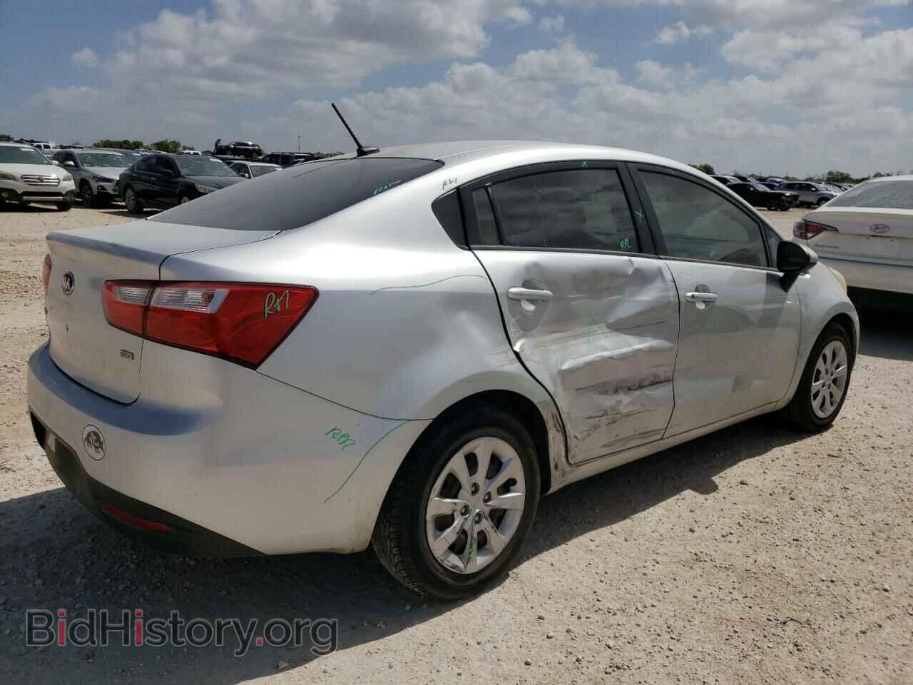 2013 KIA RIO - VIN: KNADM4A33D6200523 - Фото 4
