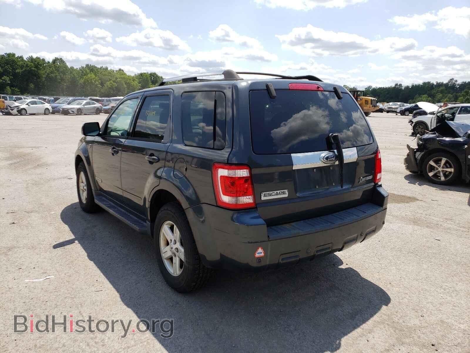 2008 FORD ESCAPE - VIN: 1FMCU59H38KD66182 - Фото 3