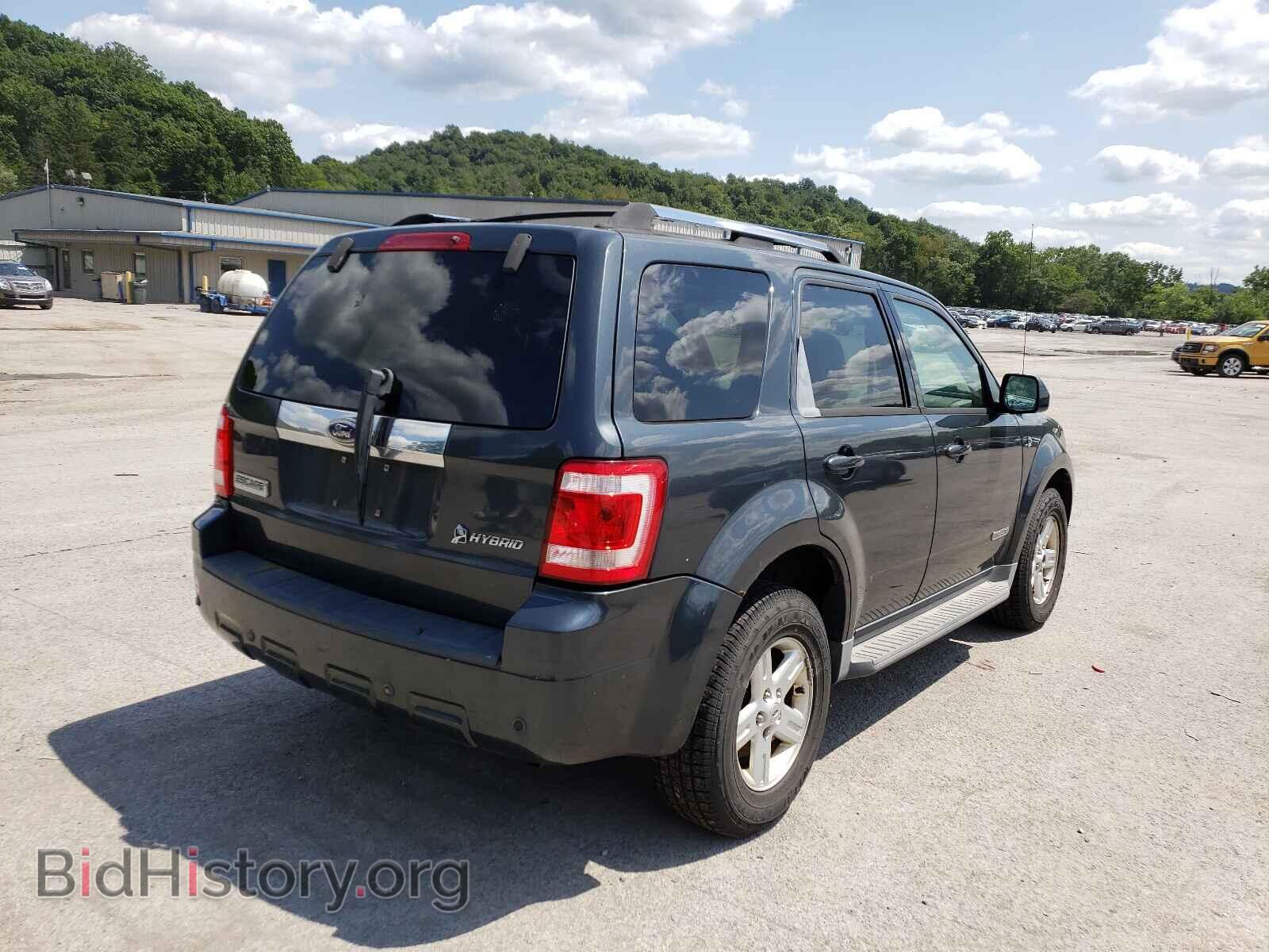 2008 FORD ESCAPE - VIN: 1FMCU59H38KD66182 - Фото 4