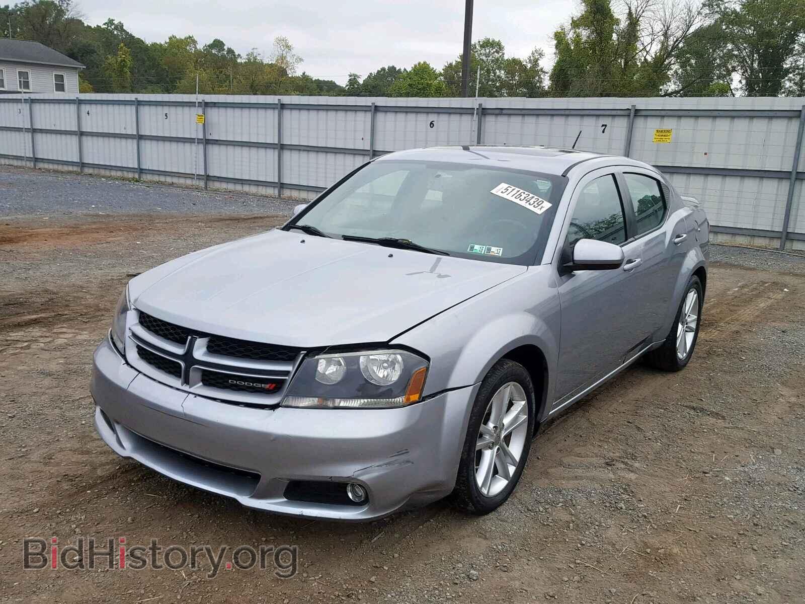 2013 DODGE AVENGER - VIN: 1C3CDZCB1DN553790 - Фото 2