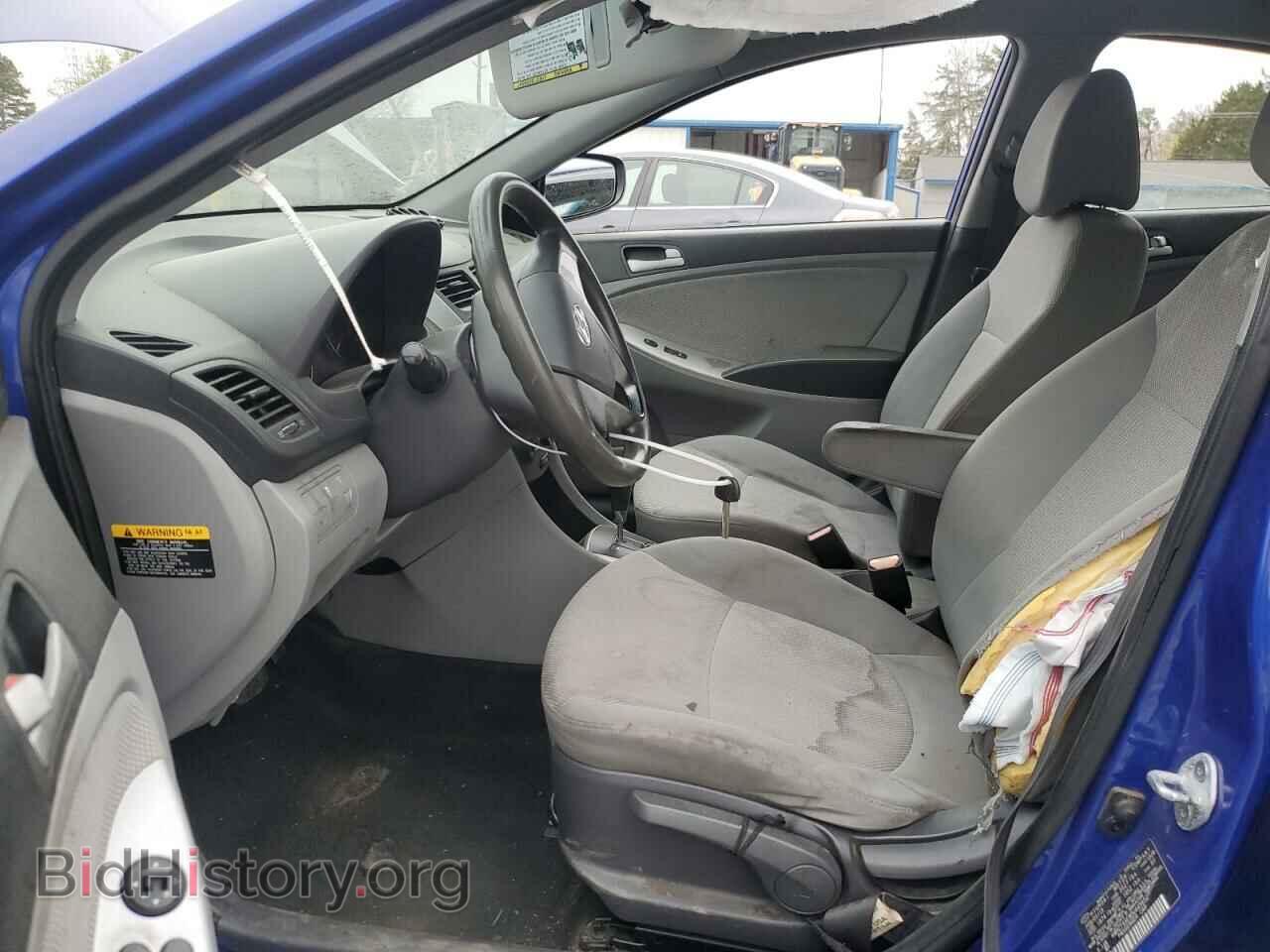 2013 HYUNDAI ACCENT - VIN: KMHCT4AE8DU445652 - Фото 7