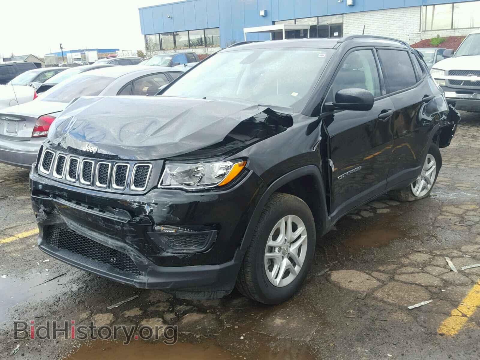 2017 JEEP COMPASS SP - VIN: 3C4NJDAB3HT642303 - Фото 2