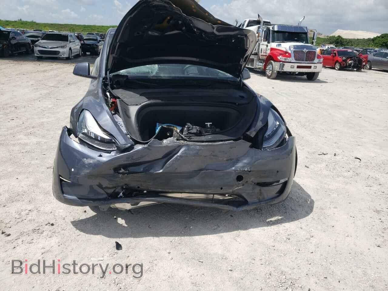 2021 TESLA MODEL Y - VIN: 5YJYGDEE5MF087606 - Фото 9
