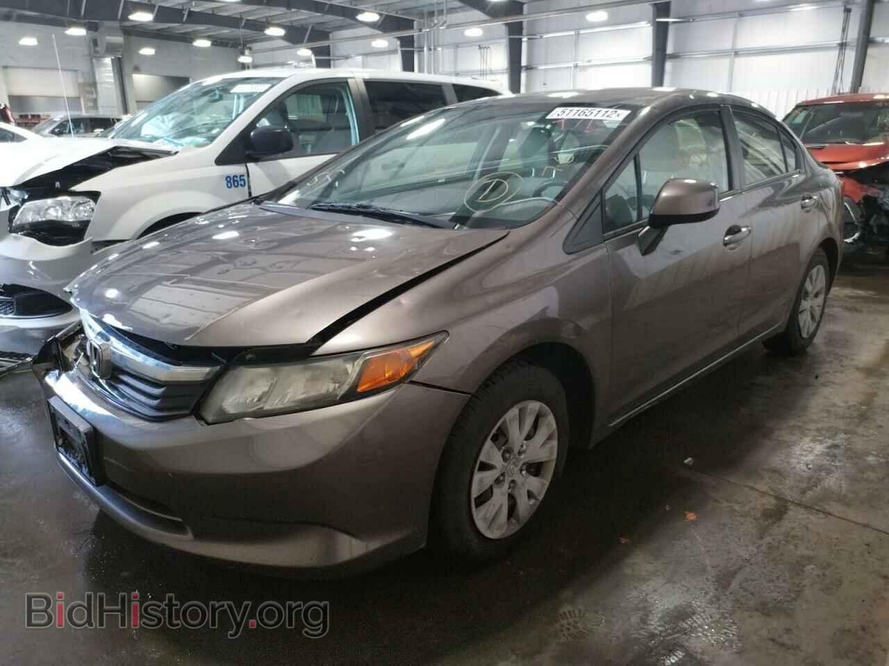 2012 HONDA CIVIC - VIN: JHMFB2F58CS003450 - Фото 2
