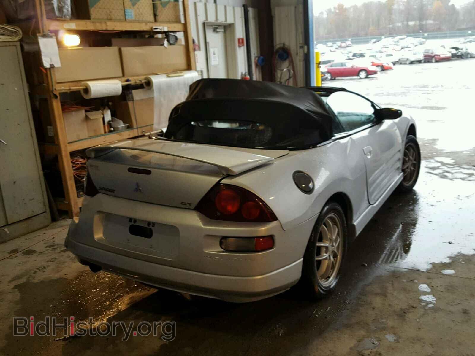 2002 MITSUBISHI ECLIPSE - VIN: 4A3AE85H42E048221 - Фото 4