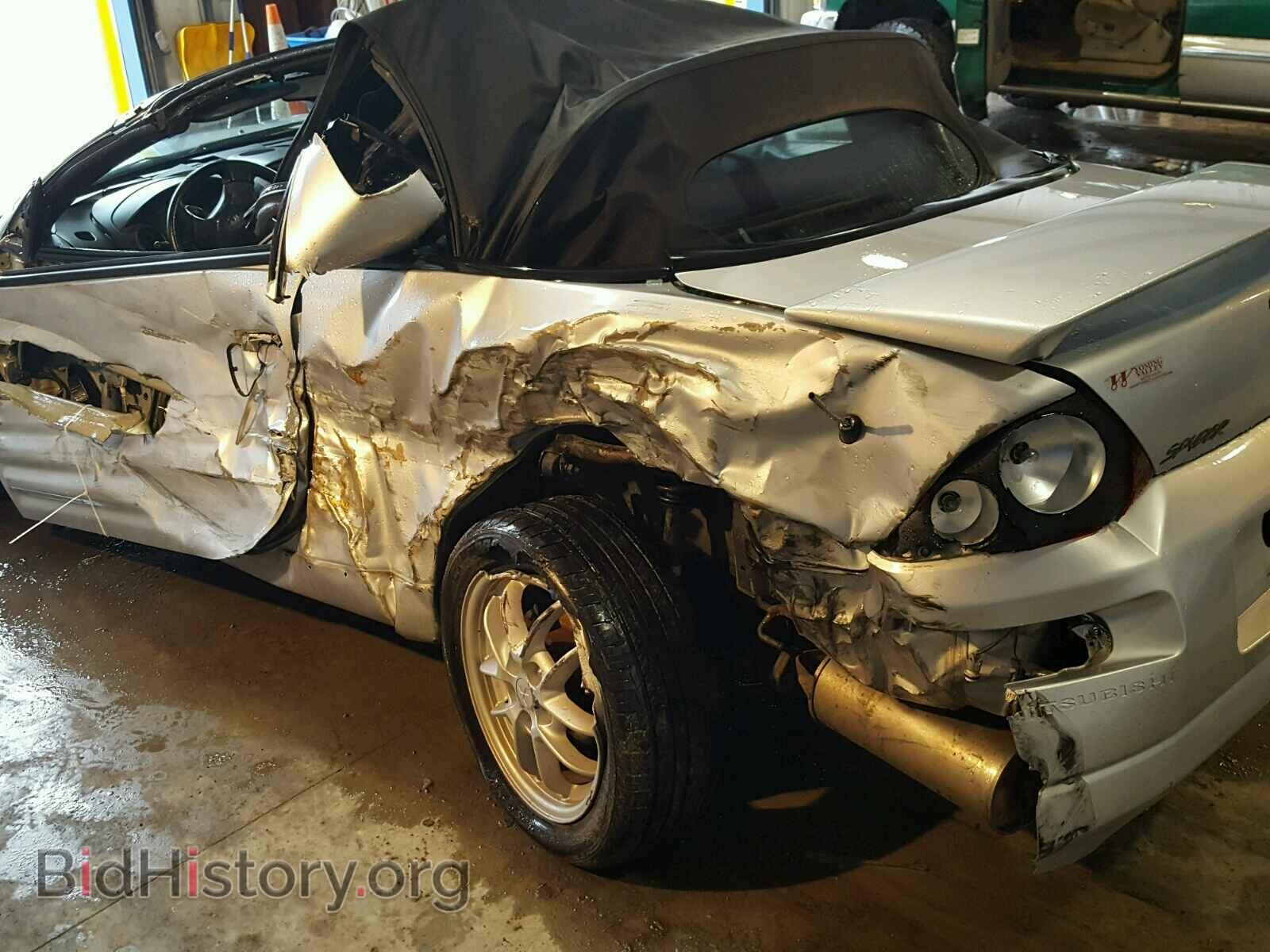 2002 MITSUBISHI ECLIPSE - VIN: 4A3AE85H42E048221 - Фото 10