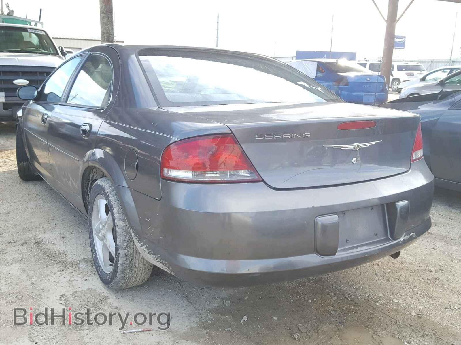 2005 CHRYSLER SEBRING - VIN: 1C3EL46X85N598023 - Фото 3