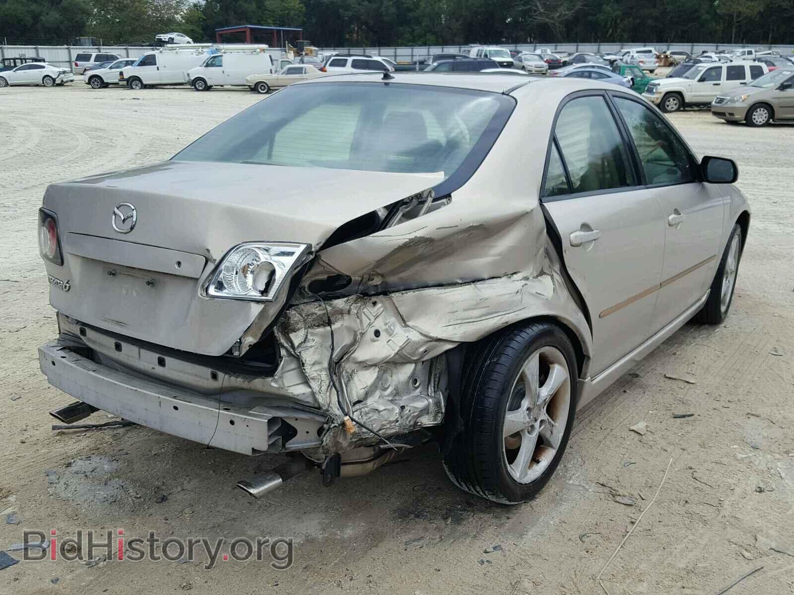 2008 MAZDA 6 - VIN: 1YVHP80C985M03667 - Фото 4