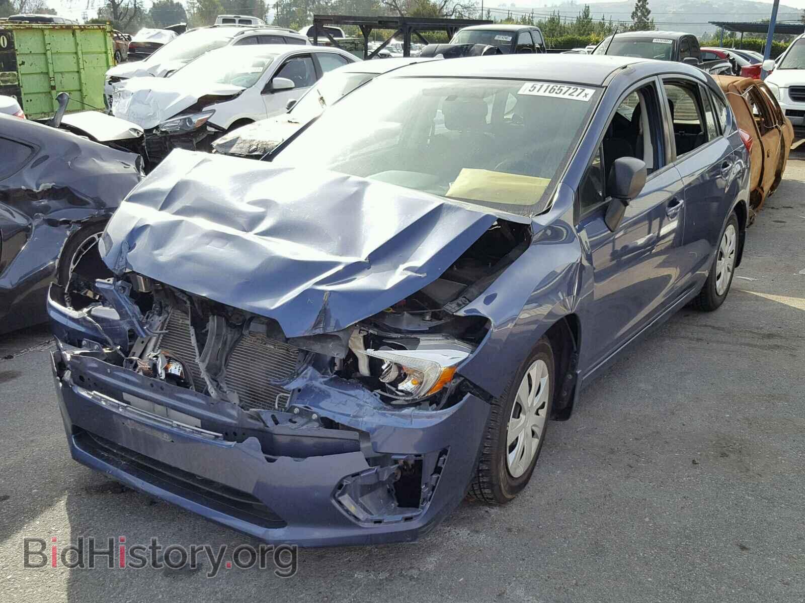 2013 SUBARU IMPREZA BA - VIN: JF1GPAA69D2217730 - Фото 2