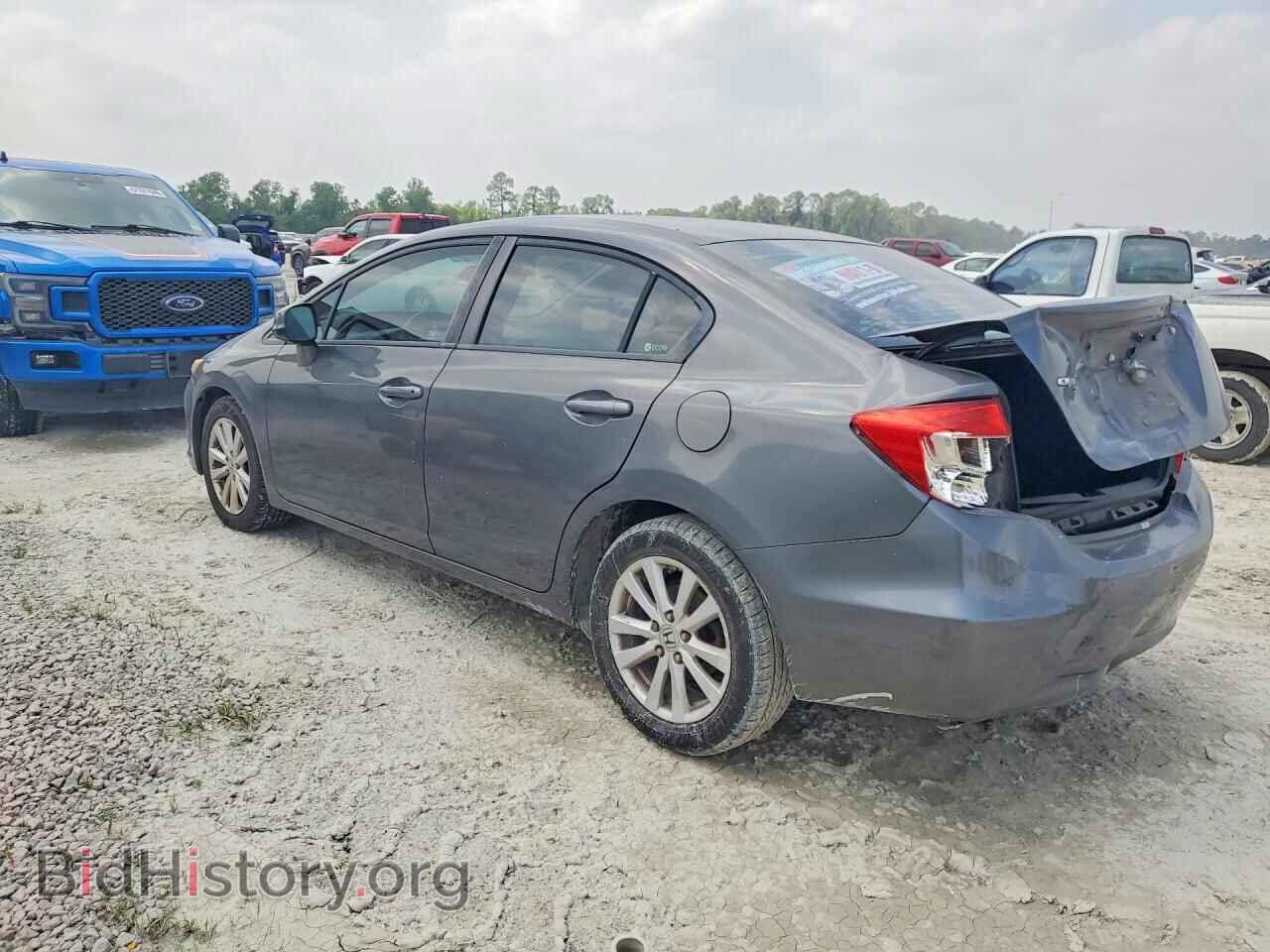 2012 HONDA CIVIC - VIN: 2HGFB2F82CH597201 - Фото 2