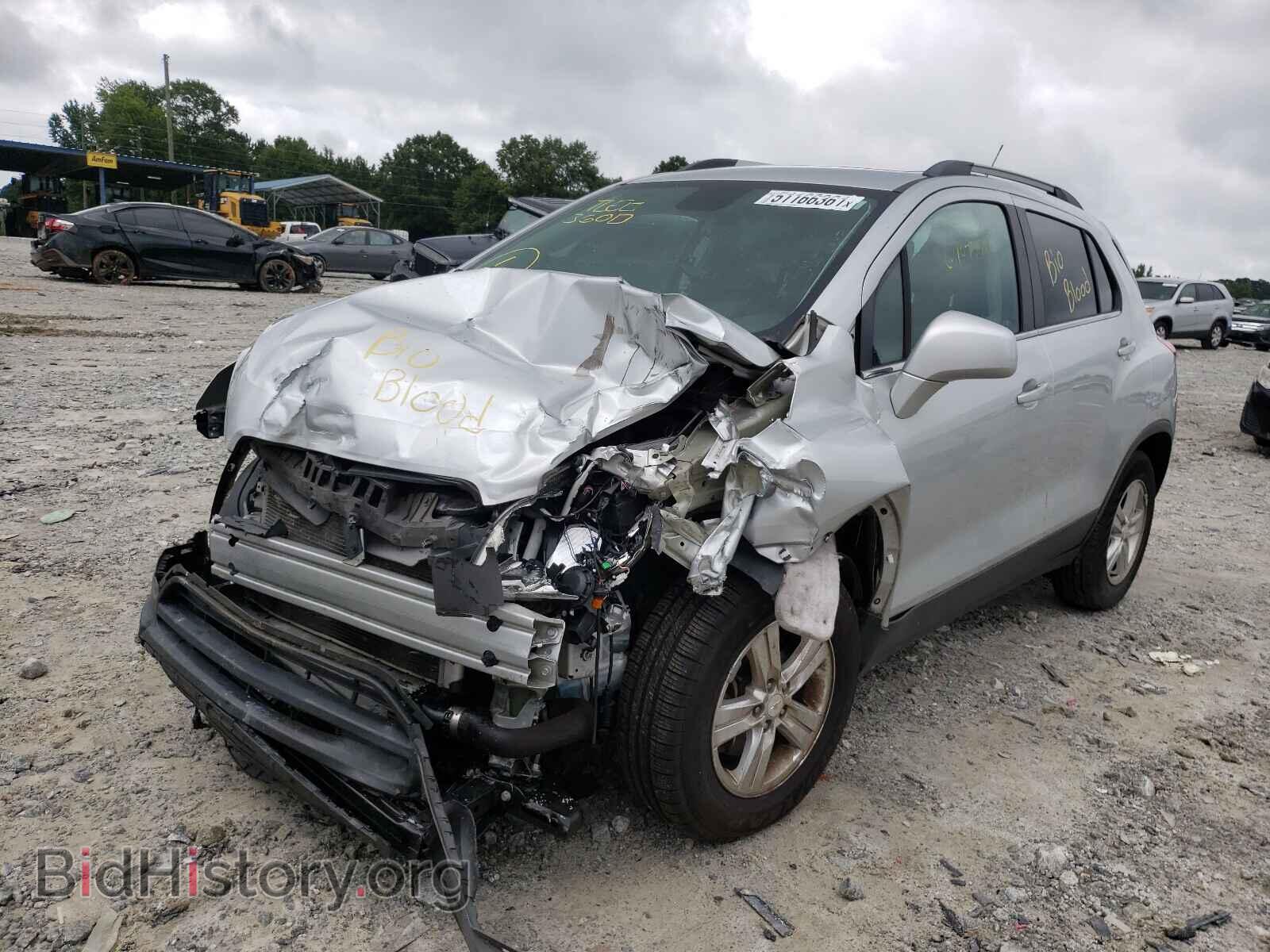 2016 CHEVROLET TRAX - VIN: 3GNCJLSB4GL265941 - Фото 2