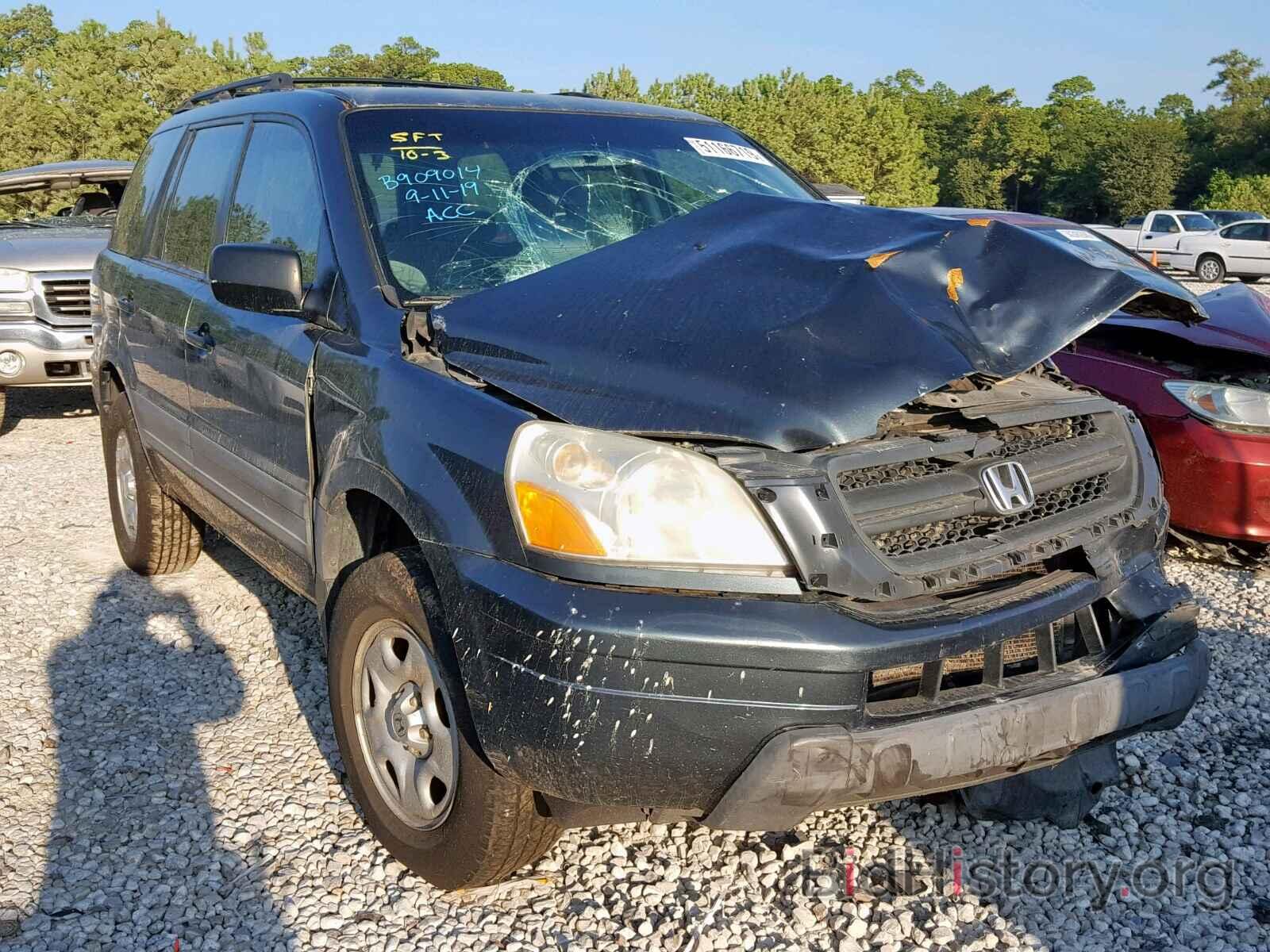 Photo 2HKYF18154H561761 - HONDA PILOT LX 2004