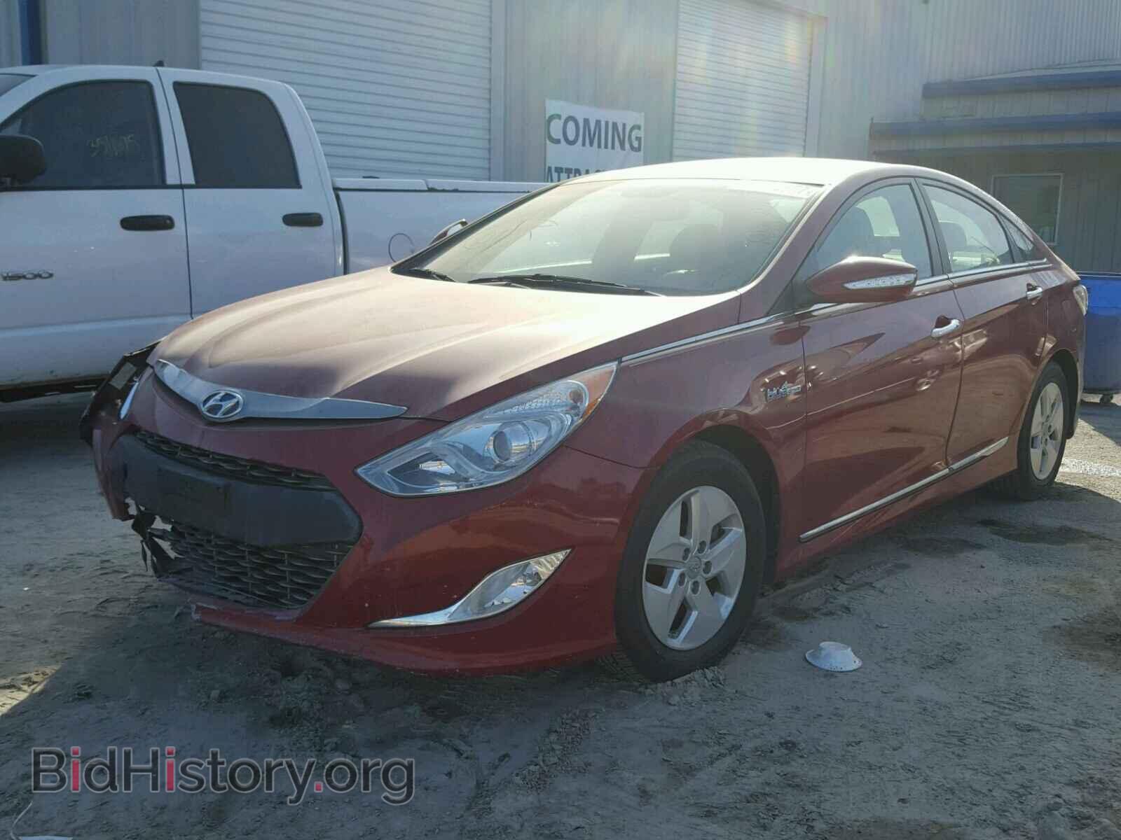 2012 HYUNDAI SONATA - VIN: KMHEC4A43CA032635 - Фото 2