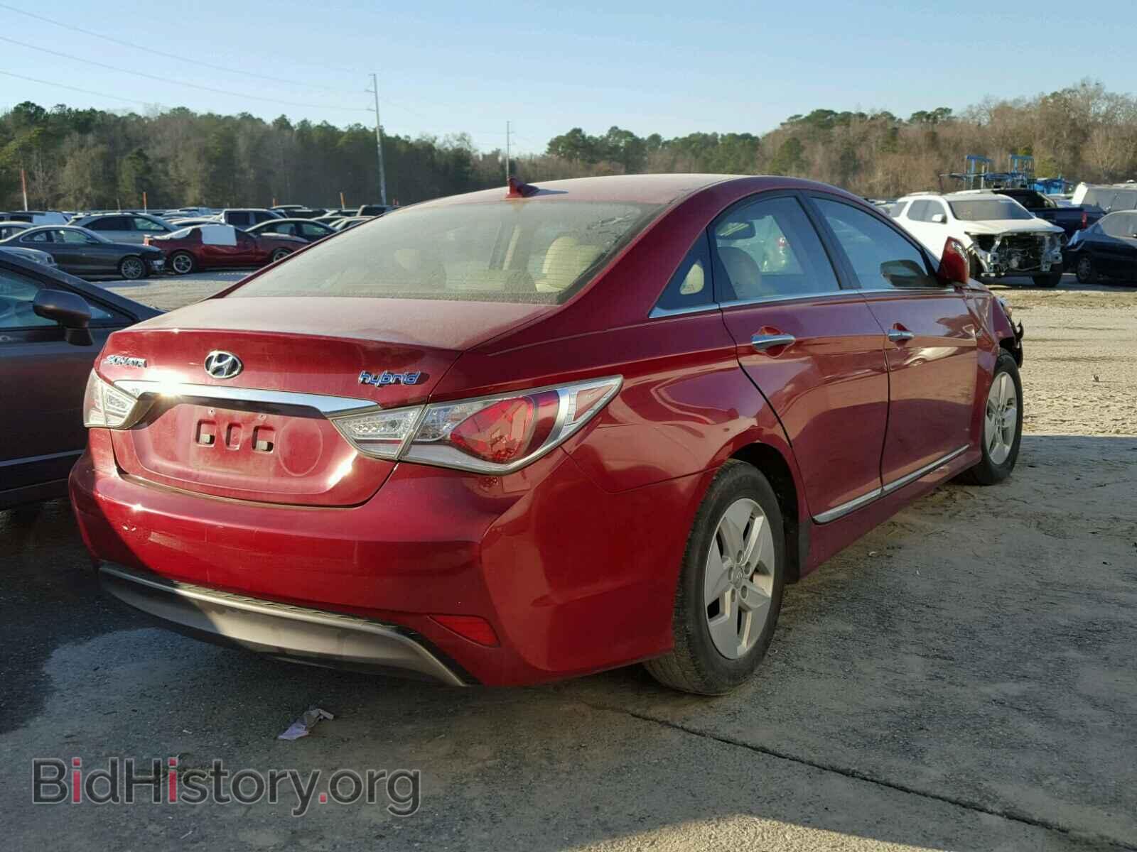 2012 HYUNDAI SONATA - VIN: KMHEC4A43CA032635 - Фото 4