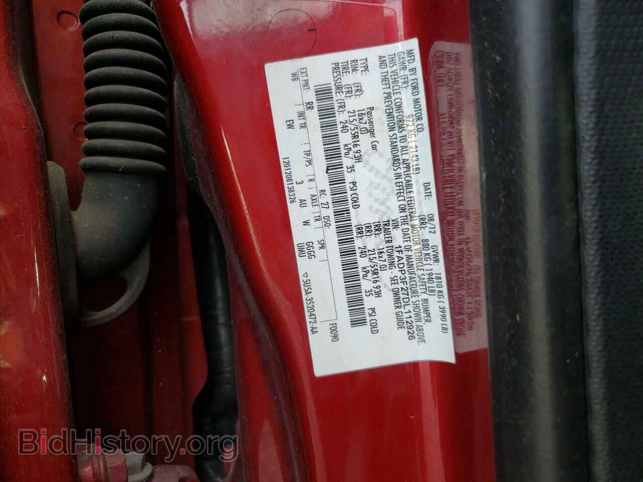 2013 FORD FOCUS - VIN: 1FADP3F27DL112926 - Photo 10