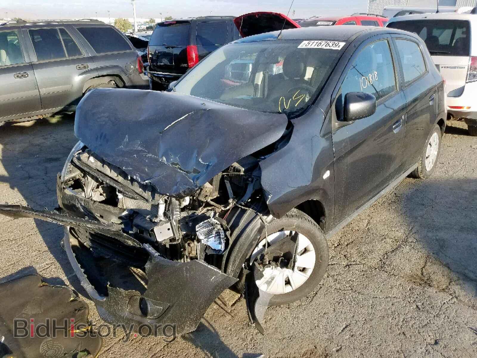 2014 MITSUBISHI MIRAGE - VIN: ML32A3HJ6EH015716 - Фото 2