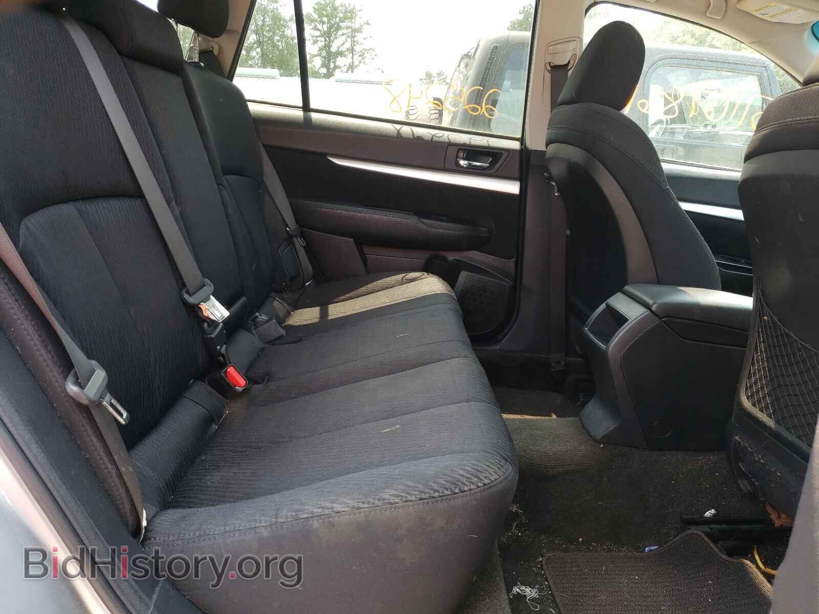 2012 SUBARU LEGACY - VIN: 4S4BRBGC2C3265981 - Фото 6