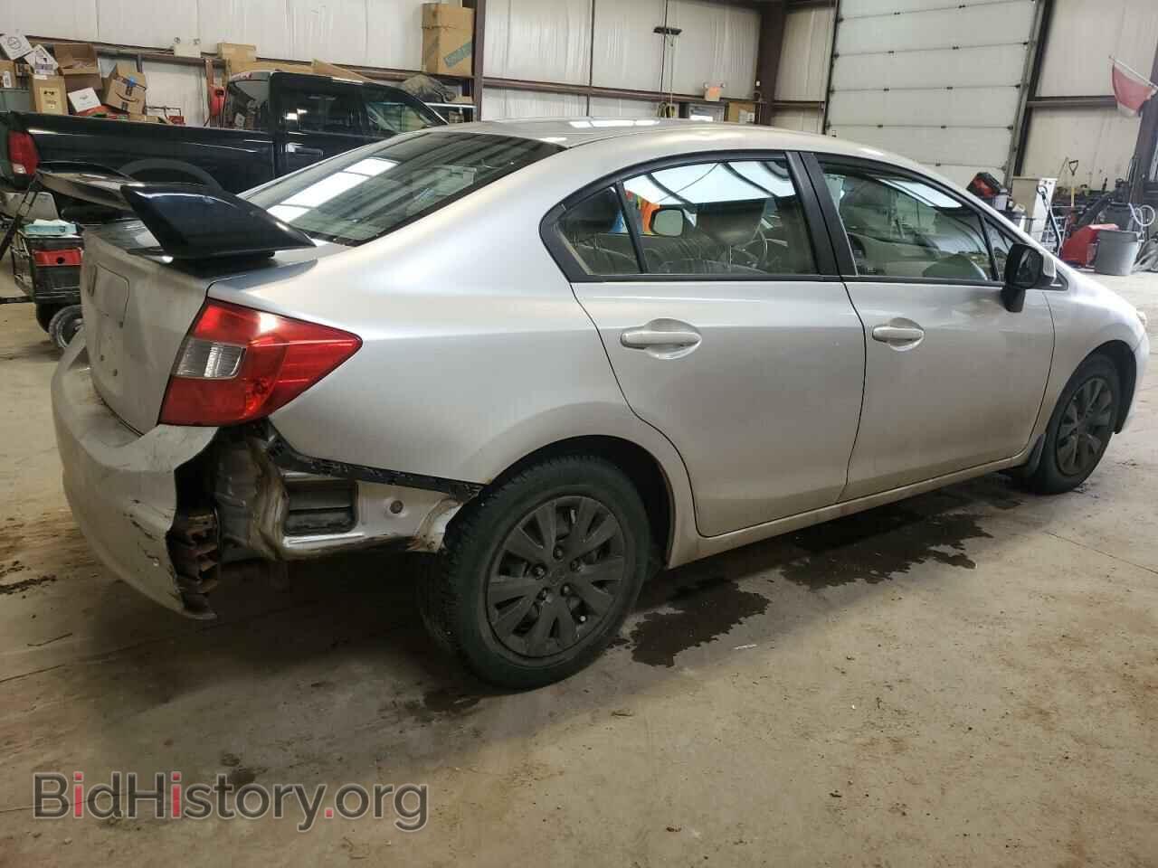 2012 HONDA CIVIC - VIN: 2HGFB2F47CH032116 - Фото 3