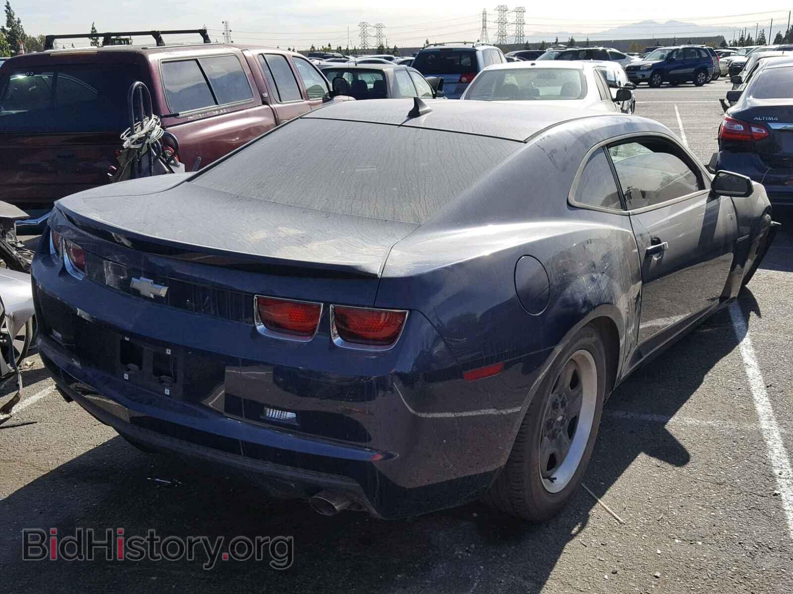 2012 CHEVROLET CAMARO - VIN: 2G1FE1E37C9196963 - Photo 4