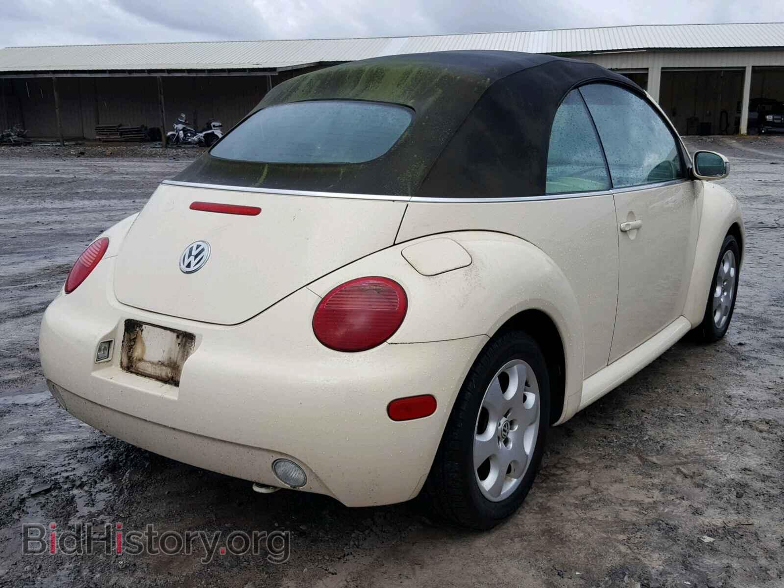 2003 VOLKSWAGEN BEETLE - VIN: 3VWCK21Y53M309825 - Фото 4