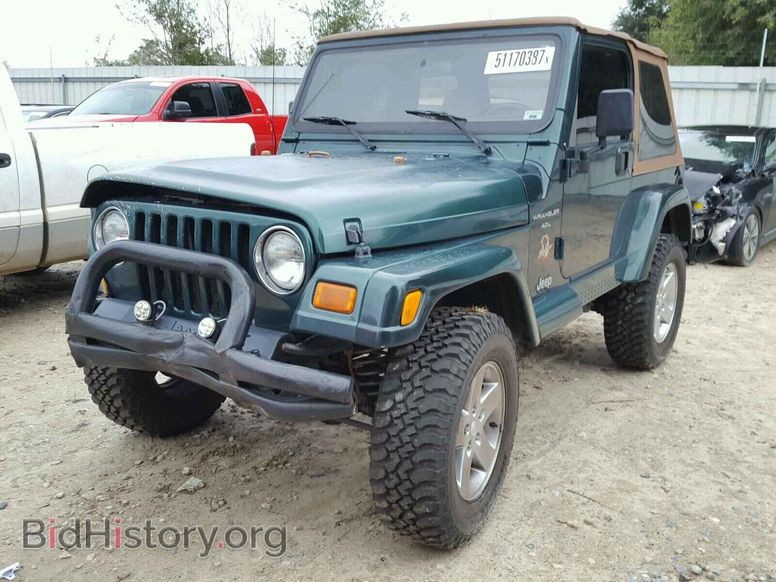 2000 JEEP WRANGLER - VIN: 1J4FA59S3YP722200 - Фото 2