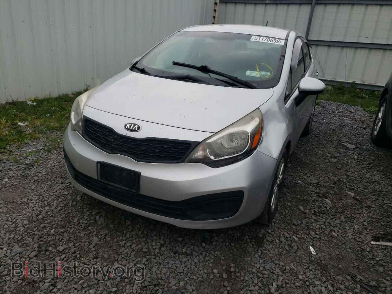 2013 KIA RIO - VIN: KNADM4A39D6207010 - Фото 2