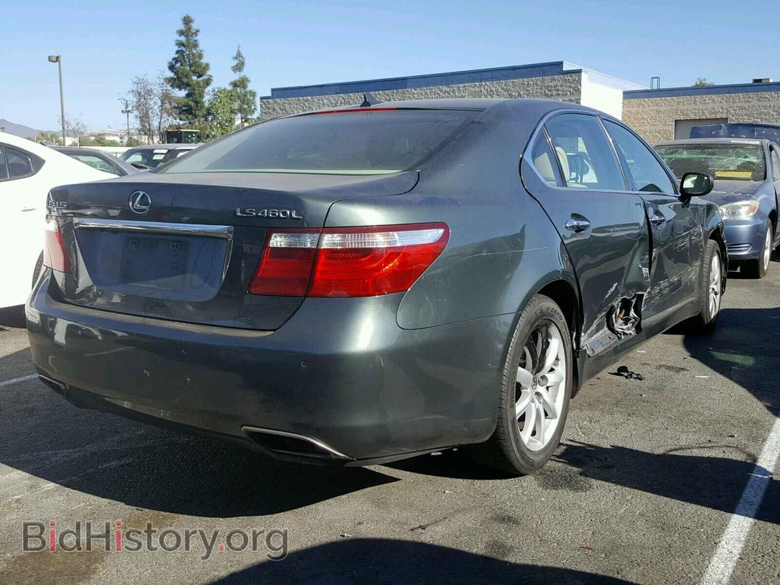 2008 LEXUS LS460 - VIN: JTHGL46F585022114 - Фото 4