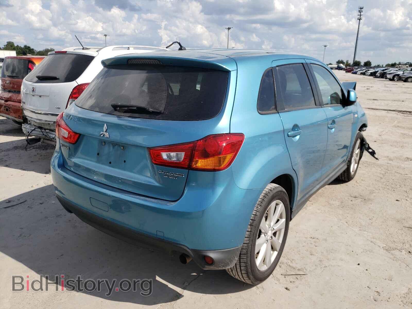 2013 MITSUBISHI OUTLANDER - VIN: 4A4AP3AU8DE012224 - Фото 4