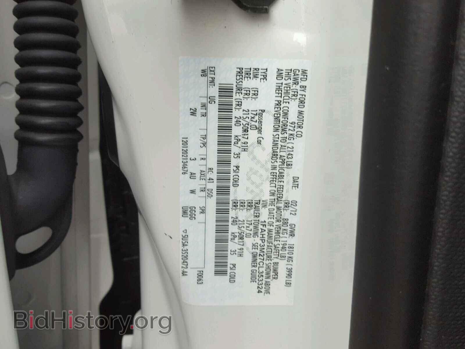 2012 FORD FOCUS - VIN: 1FAHP3M27CL353324 - Photo 10