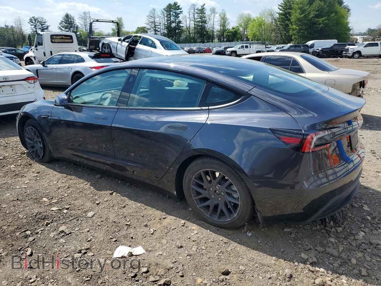 2024 TESLA MODEL 3 - VIN: 5YJ3E1EA4RF826841 - Фото 2